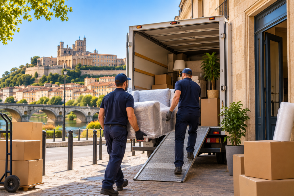 Déménageur Béziers prix et tarifs